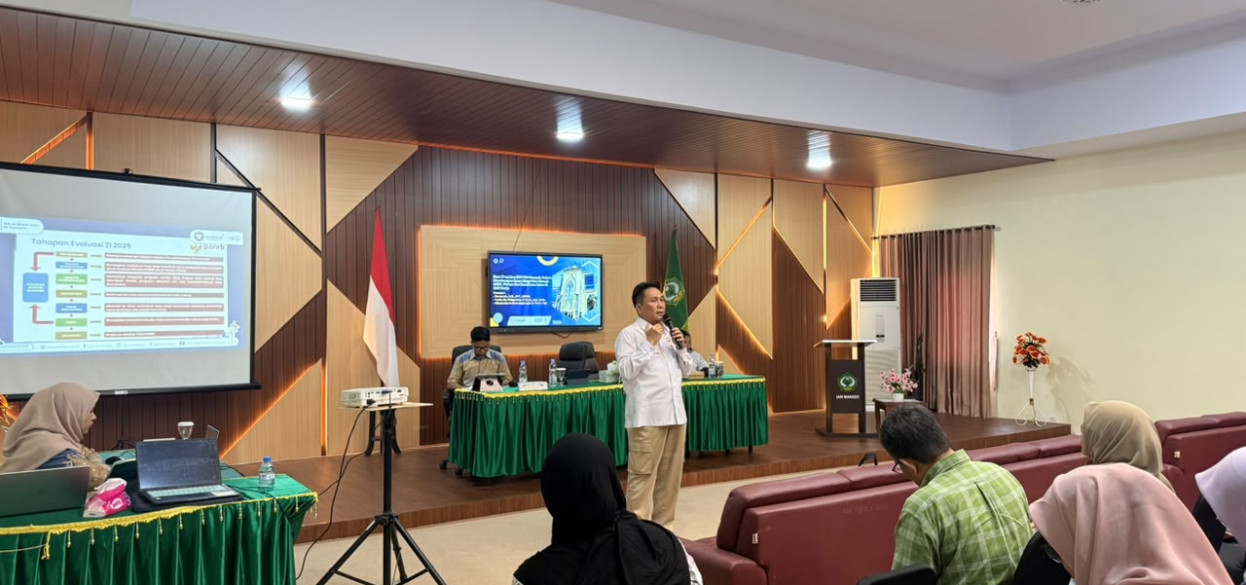 PERKUAT KOMITMEN REFORMASI BIROKRASI, BALAI BESAR POM DI MANADO BAGIKAN BEST PRACTICE ZI KEPADA IAIN MANADO
